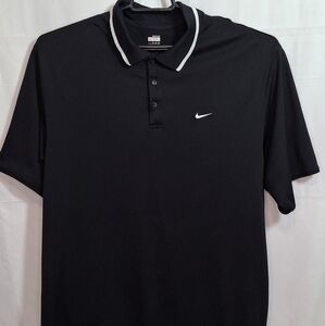 Nike Dri Fit Victory Black Polo XXL